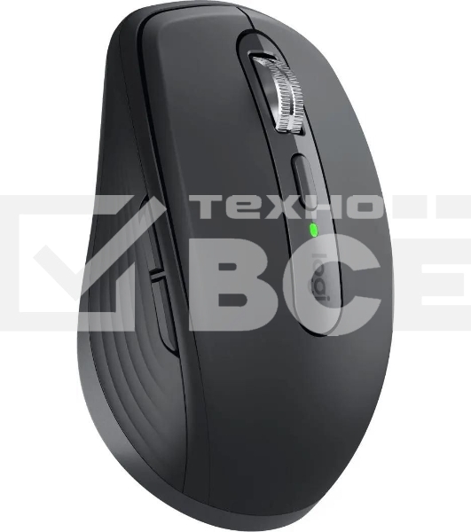 Мышь беспроводная/проводная Logitech MX Anywhere 3S графитовый, 8000 dpi, радиоканал, Bluetooth, USB, кнопки - 6
