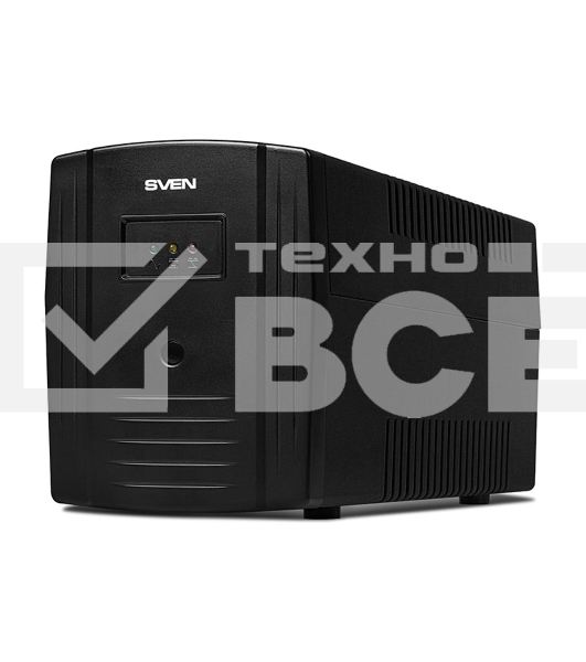 Источник бесперебойного питания SVEN Pro 1000 1000VA/720W USB, RJ-45 (3 EURO) 