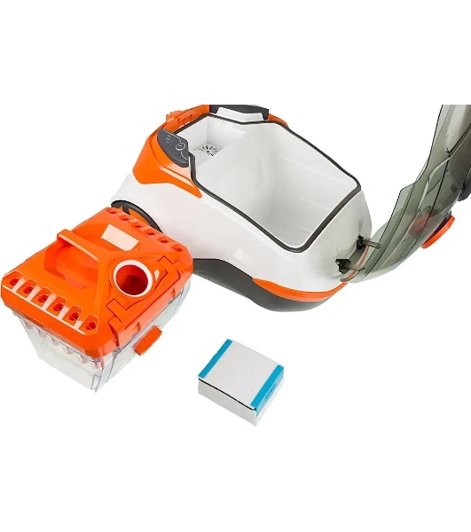 Пылесос моющий Thomas DryBOX + AquaBOX Cat&Dog белый/оранжевый, 325/1700 Вт, уборка сухая/сбор жидкости, пылесборник контейнер 2.6 л