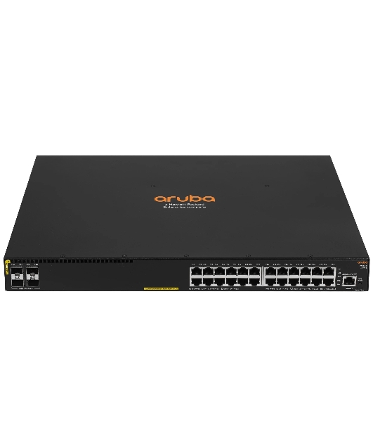 Коммутатор HPE Aruba 2930F 24G 4SFP+, 24×1 Гбит/с + 4×10 Гбит/с SFP+, управляемый