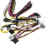 Блок  питания Ginzzu PB450 12CM 80 PLUS  black,APFC,20+4p,1 PCI-E(6+2), 4*SATA, 2*IDE, OEM, фото4