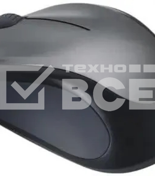 Мышь беспроводная Logitech M235n серый/черный, 1000 dpi, радиоканал, USB, кнопки - 3