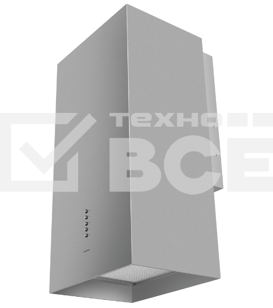 Вытяжка пристенная островная Maunfeld Bath 401 нержавеющая сталь, 40 см, 1150 куб. м/ч, 52 дБ