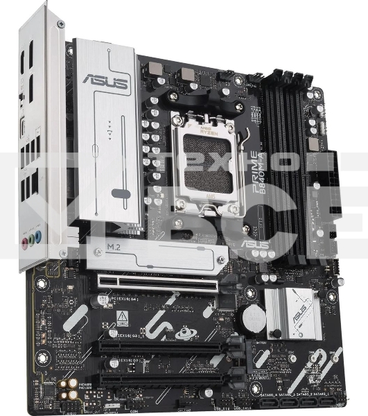 Материнская плата ASUS PRIME B840M-A-CSM, AM5, AMD B840, 4xDDR5, 4xSATA, 3xM.2, 1xPCI-E 4.0 x16, 2xPCI-E 3.0 x16, 1xRealtek 2.5Gb LAN, 2xUSB-A 10Gbps, 1xUSB-C 5Gbps, 4xUSB-A 2.0, 3x3.5 мм, 7.1, micro-ATX