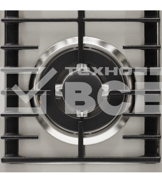Газовая варочная поверхность Krona HAGEL 60 IX W независимая, нержавеющая сталь