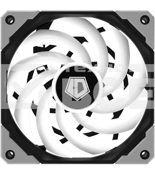 Вентилятор для корпуса ID-Cooling NO-12015-XT ARGB белый, 120 мм, 2000 об/мин, 31.2 дБ, 4 pin