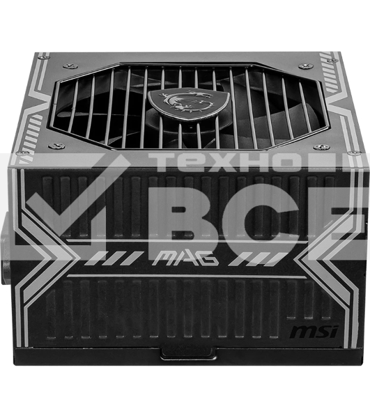 Блок питания MSI MAG A550BN, 550Вт, 80 PLUS Bronze, 120мм, черный