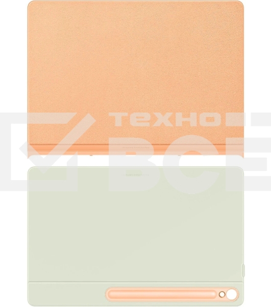 Чехол Samsung для Samsung Galaxy Tab S10 FE+ Smart Book Cover поликарбонат/полиуретан оранжевый (EF-BX620POEGRU)
