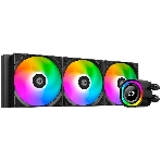 Система жидкостного охлаждения ID-Cooling FX360 TD ARGB Soc-AM5/AM4/1200/1700/1851 черный 4-pin 27.2dB Al+Cu LCD 350W Ret, фото 1