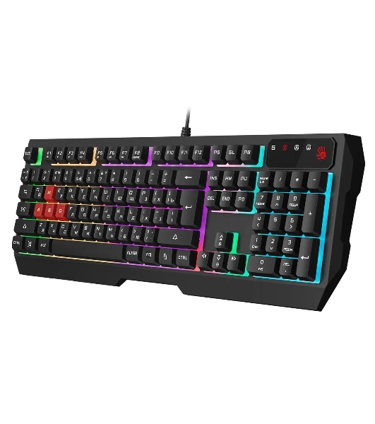 Клавиатура проводная A4Tech Bloody B135N USB черный