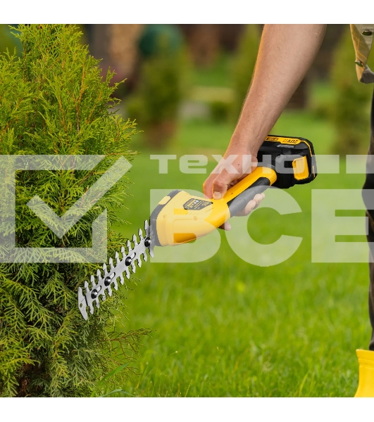 Ножницы-кусторез аккумуляторные Denzel GS-20, Li-Ion, 20 В