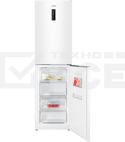 Холодильник Atlant XM 4625-109 NW белый двухкамерный 211/125л морозилка снизу, No Frost