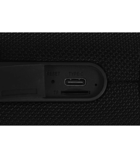 Колонка портативная Tecno S5 Square черный 30W 1.1 BT 4000mAh (S5)