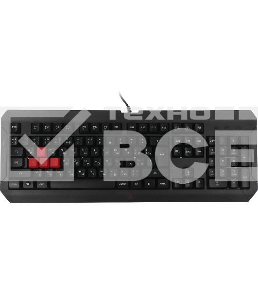 Клавиатура проводная A4Tech Bloody Q100 USB черный