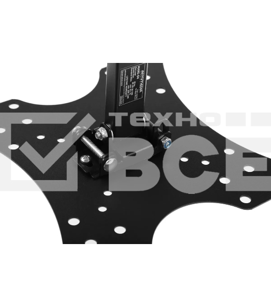 Кронштейн Arm media MARS-04 черный, 20'-43' наклонно-поворотный, от стены 44-282мм VESA 200х200мм, до 20 кг, настенный