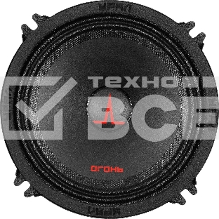 Колонки автомобильные Ural Огонь ОГ-130 (без решетки) 140Вт 90дБ 4Ом 13см (5дюйм) (ком.:2кол.) широкополосные однополосные