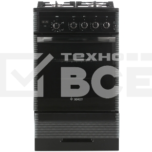 Плита газовая Gefest ПГ 5500-03 0044 черный, конфорок 4 шт, духовка 52 л, 50 см x 85 см x 58.5 см