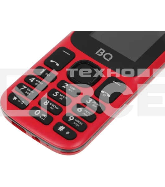 Мобильный телефон BQ 1848 Step+ красный/черный