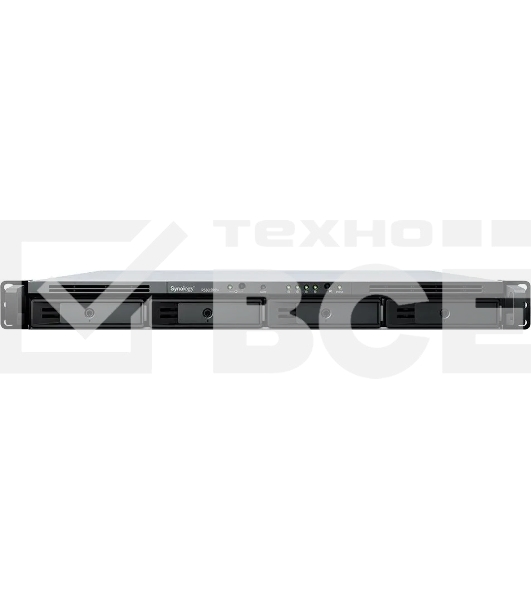 СХД стоечное исполнение 4BAY 1U NO HDD RS822RP+ SYNOLOGY
