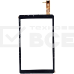 Сенсорное стекло (тачскрин) XC-PG1010-110-A0, черное, фото 1