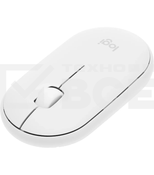 Мышь беспроводная Logitech Pebble 2 M350S белый, 4000 dpi, Bluetooth, кнопки - 3