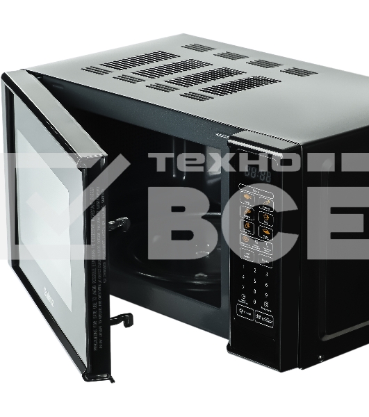 Микроволновая печь Galanz MOG-2011DB черный, 20 л, 700 Вт, переключатели - сенсорные