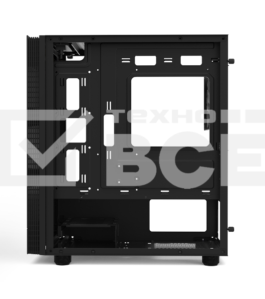 Компьютерный корпус ZALMAN T4 PLUS, MATX, BLACK, WINDOW, 1 x Combo (3.5'' or 2.5''), 1x3.5'', 2x2.5