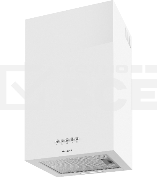 Вытяжка Weissgauff BOX 40 PB WHITE