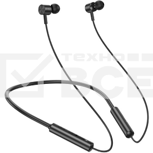 Наушники внутриканальные Hoco ES69 черный беспроводные bluetooth шейный обод