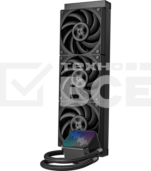 Система водяного охлаждения ID-Cooling DX360 Max черный 120мм алюминий+медь 2150rpm 32.5db 4-pin 350W