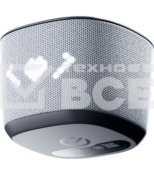 Умная колонка Sber Boom Home SBDV-00171G Салют серый 8W Mono BT/Wi-Fi (без.бат)
