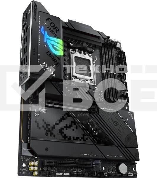 Материнская плата ASUS ROG STRIX X870-F GAMING WIFI, AM5, AMD X870, 4xDDR5, 2xSATA, 4xM.2, 1xPCI-E 5.0 x16, 1xPCI-E 4.0 x4, 1xHDMI, 1xDP, 2xUSB-C USB4, 1xUSB-C 10Gbps, 5xUSB-A 10Gbps, 4xUSB-A 5Gbps, 1x 2.5Gb LAN, 2x3.5 мм, 7.1, ATX