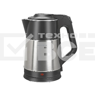 Чайник электрический BACKMAN BM-TEA 727 2,3 л, 2200 Вт, серебристый/черный