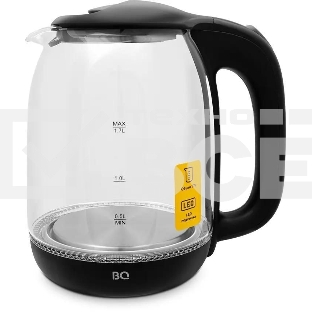Чайник BQ KT1830G, 2200Вт, 1.7л, черный