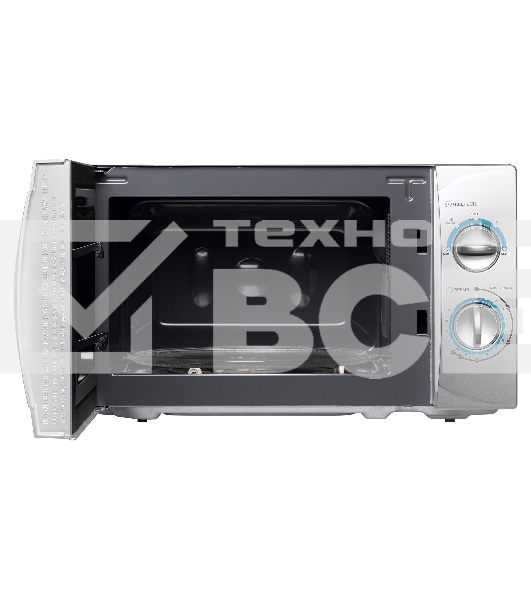Микроволновая печь BBK 20MWS714MS серебро, 20 л, 700 Вт, поворотный механизм