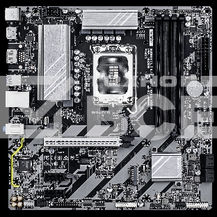 Материнская плата Gigabyte B860M D3HP, LGA 1851, Intel B860, 4xDDR5, 4xSATA, 2xM.2, 1xPCIe 5.0 x16, 2xPCIe x1, 1xHDMI, 1xDP, 1x 1Gb LAN, 3xUSB-A 3.2 Gen 1, 3xUSB-A 2.0, 1xUSB-C 3.2 Gen 1, 3x3.5 мм, 7.1, mATX