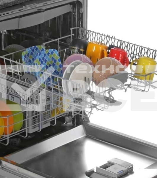 Встраиваемая посудомоечная машина Beko BDIN16520Q, полноразмерная, ширина 59.8см, полновстраиваемая, загрузка 15 комплектов, белый
