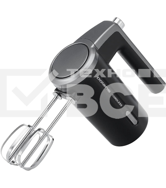 Миксер ручной Polaris PHM 2024 CordLess 200Вт черный