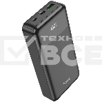 Портативный аккумулятор Hoco J102A Cool figure 20000mAh QC/PD 20W 5A USB-A/USB-C черный (J102A COOL FIGURE BLACK), фото 1