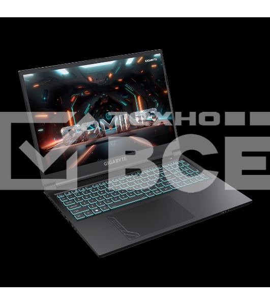Ноутбук Gigabyte G6 MF черный Intel Core i7-13620H/16Gb/SSD512Gb/RTX4050 6Gb/16