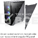 Компьютерный корпус Thermaltake Divider 500 TG ARGb CA-1T4-00M1WN-01 Black/Win/SPCC/Tempered Glass*4/120мм ARGb Fan*3/120мм Standard Fan*1 (527880), фото10