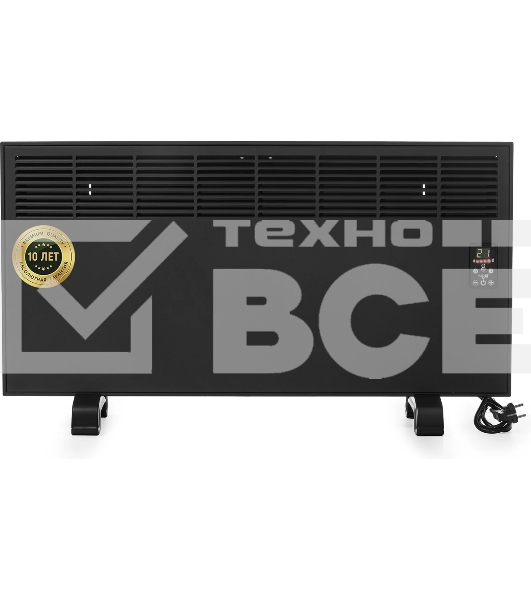 Конвектор электрический iVigo EPK4590E20 2000 Вт Черный матовый