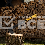 Топор-колун Denzel F12, 2000 гр, двухкомпонентная рукоятка, 710 мм, фото5