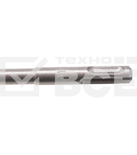 Бур по бетону Denzel двойная спираль, Cobalt W-tip, 10x310 мм, SDS PLUS