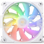 Вентилятор для корпуса JONSBO ZF-120W (120x120x25мм, 4-pin PWM, ARGb, 61.0CFM, 28.9dBA, 1500RPM, белый, 3pcs), фото5