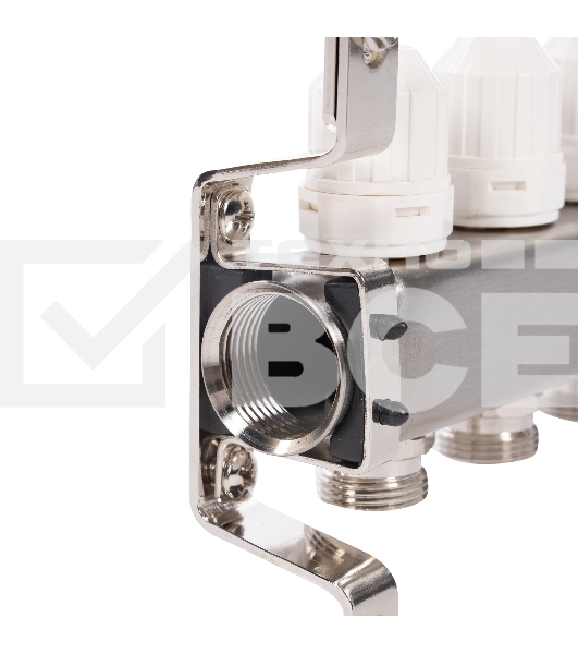 Коллектор Royal Thermo нерж. в сборе с расходомерами 1