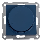 Светорегулятор (диммер) повор-нажим, AtlasDesign LED, RC, 400 Вт, мех., аквамарин, фото 1