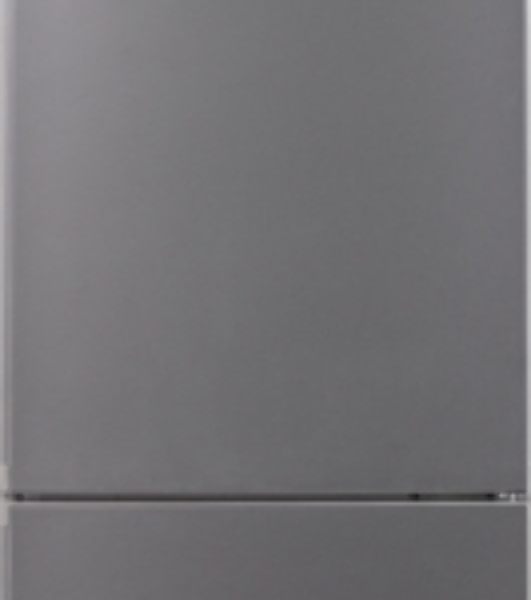 Холодильник Weissgauff CBN2WB1C2 INVERTER тёмно-серый двухкамерный 280/108л морозилка снизу, No Frost