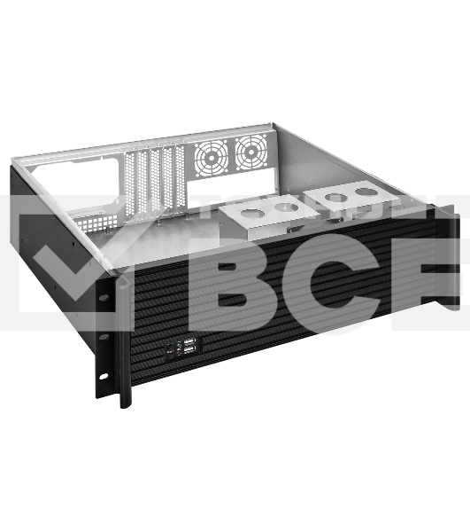 Серверная платформа ExeGate Pro 3U390-11 (RM 19', высота 3U, глубина 390, Redundant БП 2x1000W, USB)