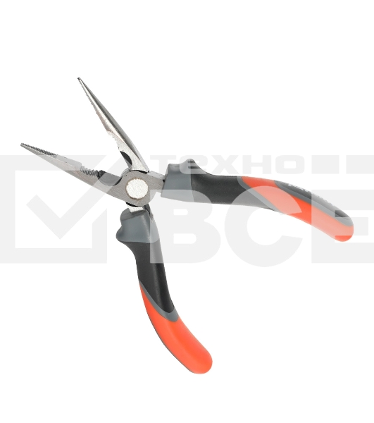 Длинногубцы PATRIOT LNP-160N трехкомпонентная рукоятка, 160 мм